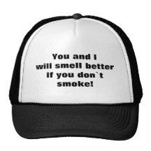 Ne fumez pas - le chapeau casquettes