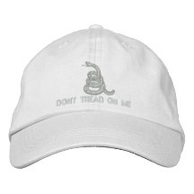 Ne marchez pas sur moi a brodé le chapeau casquettes de baseball brodées