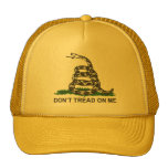 Ne marchez pas sur moi le chapeau casquettes de camionneur