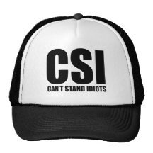 Ne peut pas tenir des idiots. Drôle et modérément  Casquettes De Camionneur