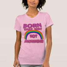 Né qui manière, T-shirts non soumis à un lavage de