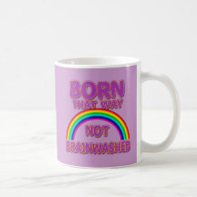 Né qui manière, T-shirts non soumis à un lavage de Tasse