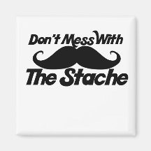 Ne salissez pas avec le Stache Magnets