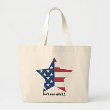 NE SALISSEZ PAS AVEC LES ÉTATS-UNIS SACS DE TOILE