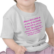 Ne secouez pas un bébé t-shirt