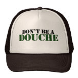 Ne soyez pas une douche casquette