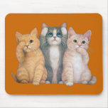 Tapis de souris chats