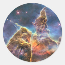 Nébuleuse de Carina Autocollant Rond