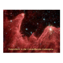 Nébuleuse de Cassiopeia - carte postale #1