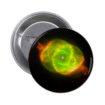 Nébuleuse de Chat-Oeil Pin's Avec Agrafe