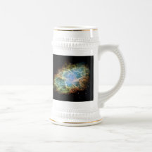 Nébuleuse de crabe mugs à café