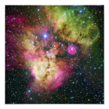 Nébuleuse NGC 2467 de groupe d'étoile Photographie