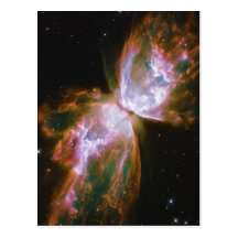 Nébuleuse NGC 6302 Caldwell 69 de papillon d'insec Carte Postale