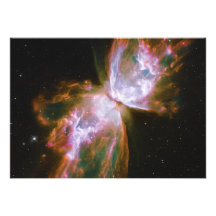 Nébuleuse NGC 6302 Caldwell 69 de papillon d'insec Cartons D'invitation