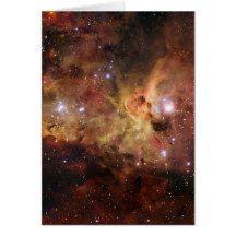 Nébuleuses de Carina dans la NASA de l'espace Cartes De Vœux