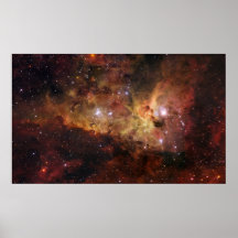 Nébuleuses de Carina dans la NASA de l'espace Posters