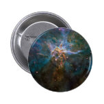Nébuleuses de Carina dans l'espace Badge Avec Épingle