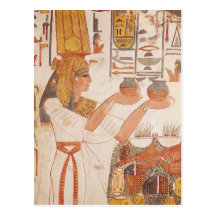 Nefertari faisant une proposition cartes postales