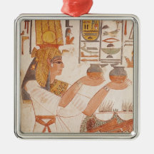 Nefertari faisant une proposition décoration de noël