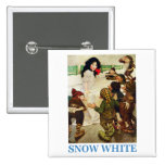 Neige blanche et les sept nains badge avec épingle