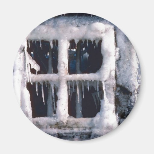 Neigé dedans magnets pour réfrigérateur