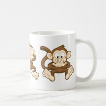 n'entendez aucun mal, ne voyez l'aucun mal, ne par tasse