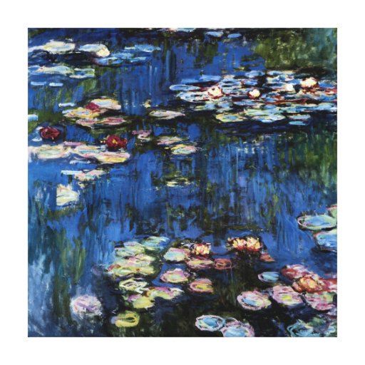 Nénuphars ; 1914 par Monet Impressions Sur Toile
