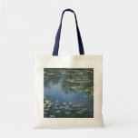 Nénuphars, Monet, fleurs vintages d'impressionisme Sac En Toile