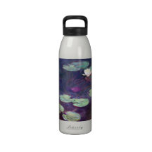 Nénuphars, rose, Claude Monet 1897-99 frais, vieux Bouteille