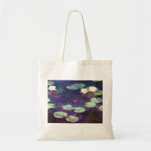 Nénuphars, rose, Claude Monet 1897-99 frais, vieux Sacs Fourre-tout