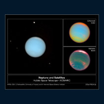 Neptune&amp ; Satellites-2004-22a posters