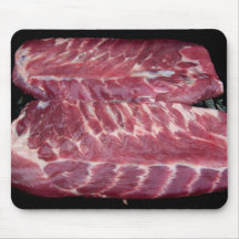 Nervures de porc tapis de souris
