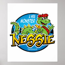 Nessie : Un monstre petit Affiches