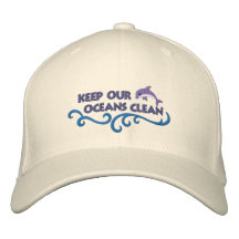 Nettoyez les océans casquette brodée