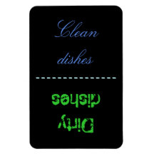 nettoyez les plats sales magnets souples