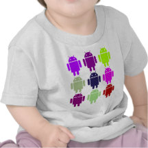 Neuf insecte Droids (couleurs pourpres multiples a T-shirt