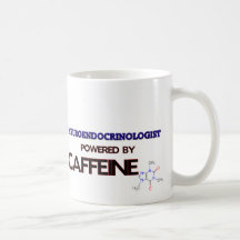Neuroendocrinologist actionné par la caféine tasse