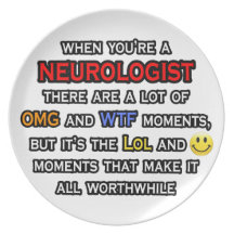 Neurologue… OMG WTF LOL Assiettes Pour Soirée