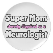 Neurologue superbe de maman… assiettes