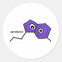 Neurotransmetteur de sérotonine adhésifs