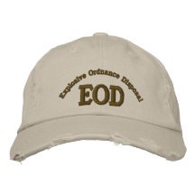 Neutralisation des munitions explosives, EOD Casquette Brodée
