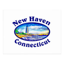 New Haven, le Connecticut Carte Postale
