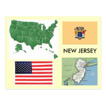 New Jersey, Etats-Unis Cartes Postales