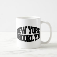 New York Brooklyn Mug À Café
