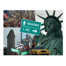 NEW YORK CARTES POSTALES