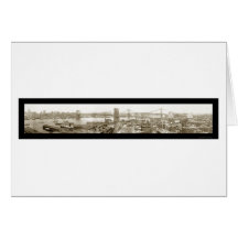 New York de la photo 1902 de Brooklyn Carte De Vœux