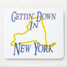 New York - Getting vers le bas Tapis De Souris