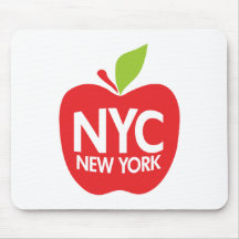 New York grand Apple Tapis De Souris