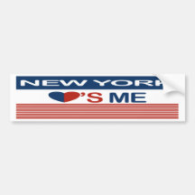 New York m'aime Autocollants Pour Voiture