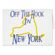 New York - outre du crochet Cartes De Vœux